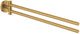 Grohe start handdoekhouder – draaibaar – 439 mm – wandmontage – metaal – geborsteld cool sunrise