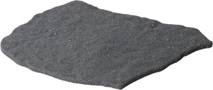 Nature - japanse stapsteen - grijs - rubber - natuursteenmotief - h1,8 x 55 x 45cm