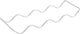 Metaltex - ola 10 - rek voor koelkast - voor 10 flessen
