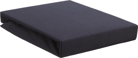 Beddinghouse - jersey-stretch - hoeslaken - 180x220 cm - blauw - premium kwaliteit