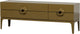Woood merge tv meubel - eucalyptus hout - honinggeel - 57x160x44