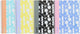 Ancor smooth spiraalboek a4 lijn hardcover - set van 4 - assorti designs