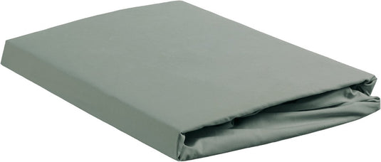 Ambiante katoen - topper hoeslaken - 160x220 - groen