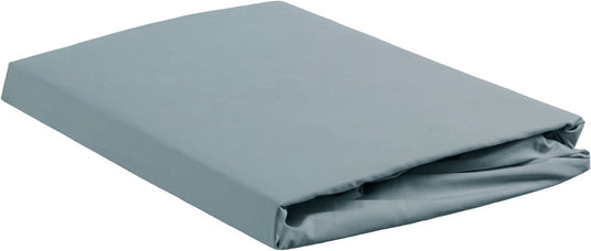 Ambiante katoen - topper hoeslaken - 160x220 - blauw