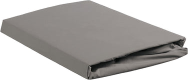 Ambiante katoen - topper hoeslaken - 180x220 - grijs