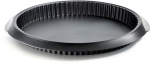 Lékué quichevorm ø 28 cm - siliconen - black