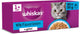 Whiskas kattenvoer - adult 1+ - vis in gelei - giga-pack 80x85g