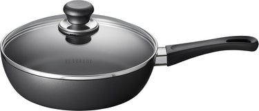 Scanpan hapjespan sauteerpan met deksel classic induction ø 24cm 2 liter - geschikt voor alle warmtebronnen - standaard anti-aanbaklaag