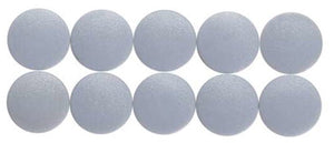 Maul magneet rond 10 stuks 0,15 kg kunststof ferriet bruchsicher erodiert lackiert ø 1.5 x 0.7 cm grijs