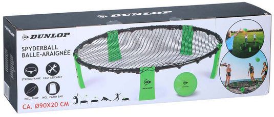 Dunlop vang-en werp spel spyderball | groen | 90cm