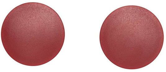 Maul magneet solid rond 2 stuks 2,5 kg kunststof ferriet bruchsicher ø 3.8 x 1.55 cm rood