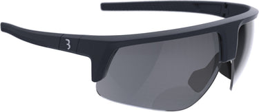 Bbb cycling comet reader fietsbril op sterkte - sportbril met leesgedeelte +2.0 sterkte - wielrenbril heren en dames - mat zwart - bsg-76