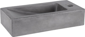 Differnz doni - fontein beton donkergrijs - 36 x 16 x 8 cm