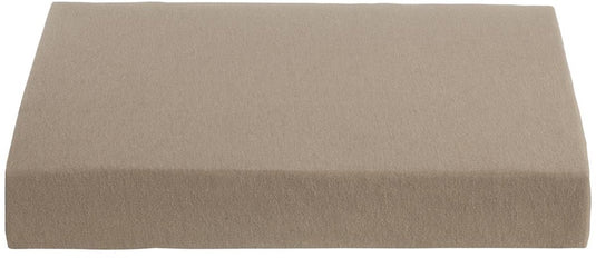 Ambiante jersey - hoeslaken - 90x200 - taupe