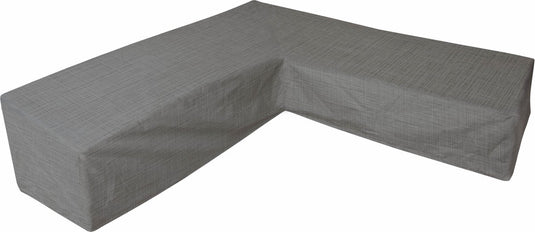 Eurotrail waterdichte hoes voor l vormige loungeset, hoekbank, cantonic 250x250cm, grijs