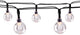 Grundig solar lichtslinger 6,9m - 50 led bollen - tuinverlichting op zonne-energie