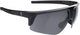 Bbb cycling comet fietsbril heren en dames - duurzame sportbril - wielrenbril geschikt voor race, mtb gravel - glanzend zwart smoke - bsg-75