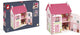 Janod - mademoiselle houten poppenhuis - met 3 verdiepingen