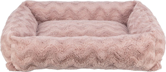 Trixie hondenmand loki - gerecycled - hoekig - roze - 65x60cm - m
