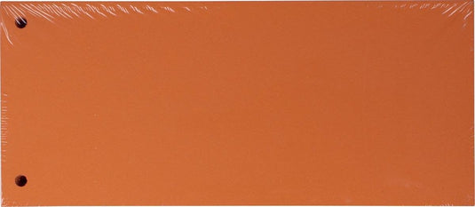 Pergamy verdeelstroken, pak van 100 stuks, oranje 30 stuks
