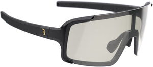 Bbb cycling chester ph - fietsbril meekleurende glazen - 100% uv bescherming - wielren bril heren en dames - fotochromatische sportbril - zwart - bsg-69ph