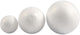 Creativ company styropor ballen wit, 12st.