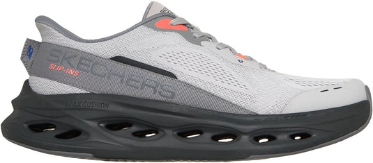 Skechers max cushioning glide-step heren sportschoenen - grijs zwart