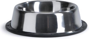 Beeztees steeldish - hondenvoerbak - antislip - 0,7l