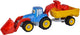 Androni tractor met wagen