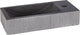 Differnz ribble fontein 38x18x8cm bombai black