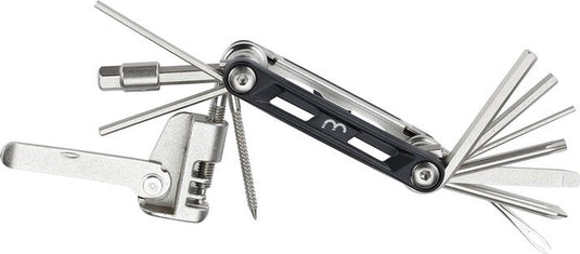 Bbb cycling maxifold tl fietsgereedschap tubeless - reparatie tool tubeless banden - fiets minitools - 18 verschillende functies - btl-141tl