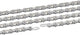 Xlc cc-c06 fietsketting - 11v - 124 schakels - 11 128 - zilver - ebike