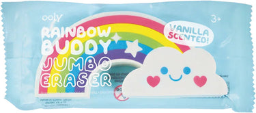 Ooly - rainbow buddy - grote geurende gum - regenbooggum met vanillegeur