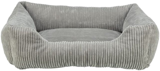 Trixie - hondenmand vital jonna - ribfluweel - grijs - 100x70 cm