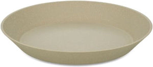 Koziol diep bord, 24 cm, set van 4, organic, zand beige - | connect plate