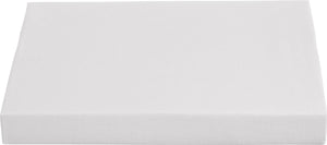 Ambiante cotton split topper hoeslaken white 180x210 220 cm 100% katoen
