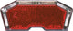 Simson batterij bagagedrager achterlicht tunnel 3 led auto