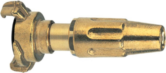 Gardena slangkoppeling - messing spuit met snelkoppeling, voor 19mm (3 4 ) slangen, regelbaar