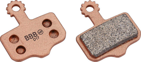 Bbb cycling remblokjes fiets - discstop sintered - remblokken - compatibel met sram avid schijfremmen - koper - bbs-441s