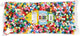 Nabbi strijkkralen, afm 10x10 mm, extra kleuren, jumbo, 3200 assorti