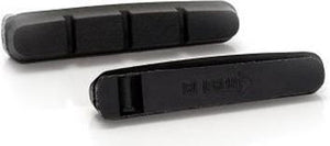 Xlc bs-x01 remrubber - racefiets - 55mm - set a 4 stuks - zwart