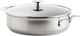 Kitchenaid hapjespan met deksel 28cm - 4.3l - pfas-vrije antikleeflaag - hapjespan inductie - rvs hapjespan - ovenbestendig tot 230 graden - zilver
