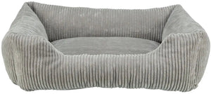 Trixie - hondenmand vital jonna - ribfluweel - grijs - 60x50 cm