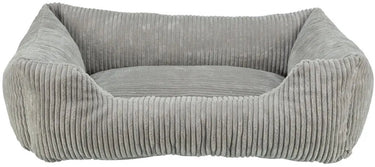 Trixie - hondenmand vital jonna - ribfluweel - grijs - 60x50 cm