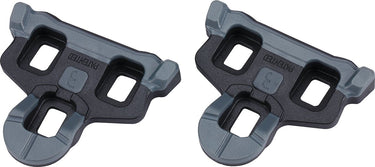 Bbb cycling spd sl schoenplaatjes - powerclip - met antislip rubberen pads - 0° speling - compatibel met shimano pedalen - racefiets schoenplaatjes - zwart - bpd-06f