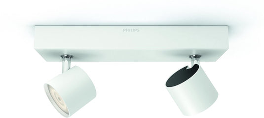 Philips led philips star opbouwspot - 2-lichts - wit