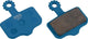 Bbb cycling remblokjes fiets - discstop - remblokken mtb en trekkingfiets - compatibel met sram avid schijfremmen - blauw - bbs-441t
