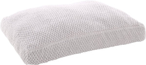 Flamingo hondenkussen – kattenkussen – hondenbed kattenbed – jacquard grijs – 80x60x10 cm – luxe comfort