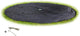 Exit toys exit groundlevel trampoline afdekhoes ø427cm - trampoline beschermhoes - weerbestendig - rond - afdekzeil