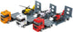 Toi-toys metalen vrachtwagen met oplegger 20547z